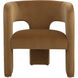 Isidore Meg Gold Lounge Chair
